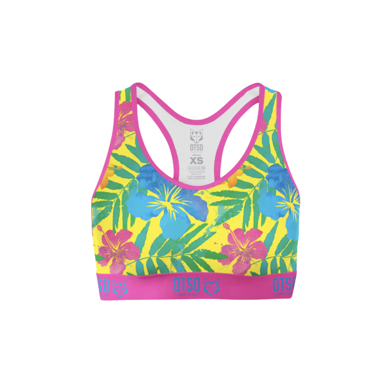 Textile running Brassière Floral - OTSO