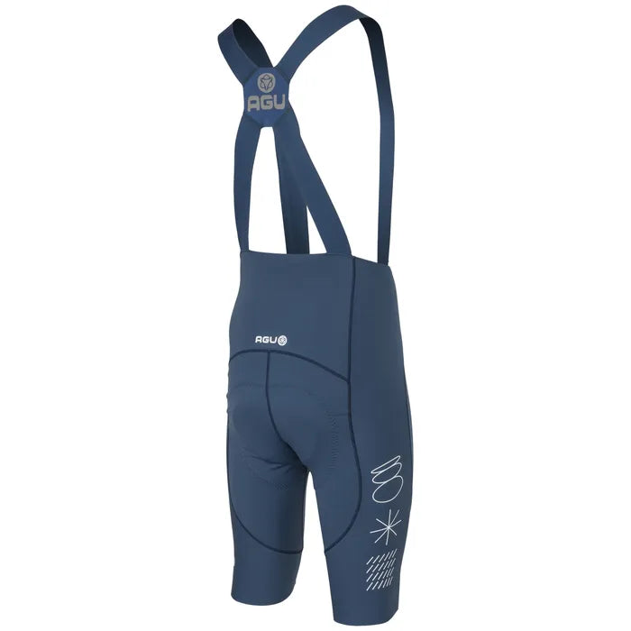 Cuissard à bretelle Breakaway homme bleu Denis - AGU