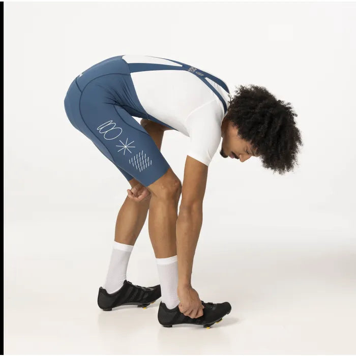 Cuissard à bretelle Breakaway homme bleu Denis - AGU