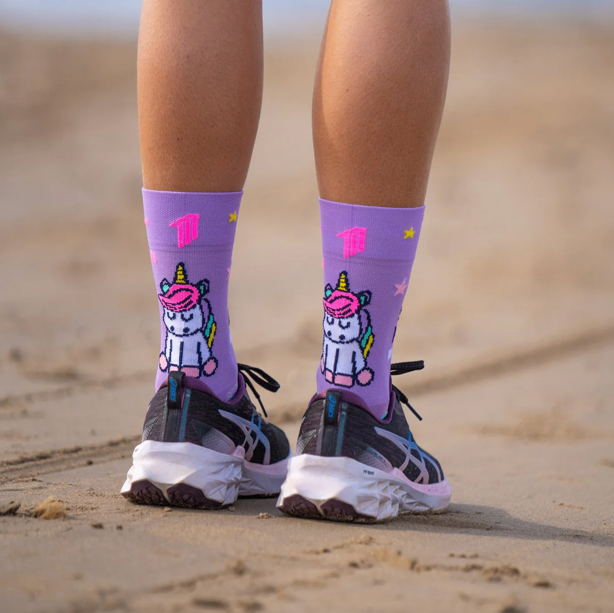 Chaussettes running Sporcks - Stay magic purple
