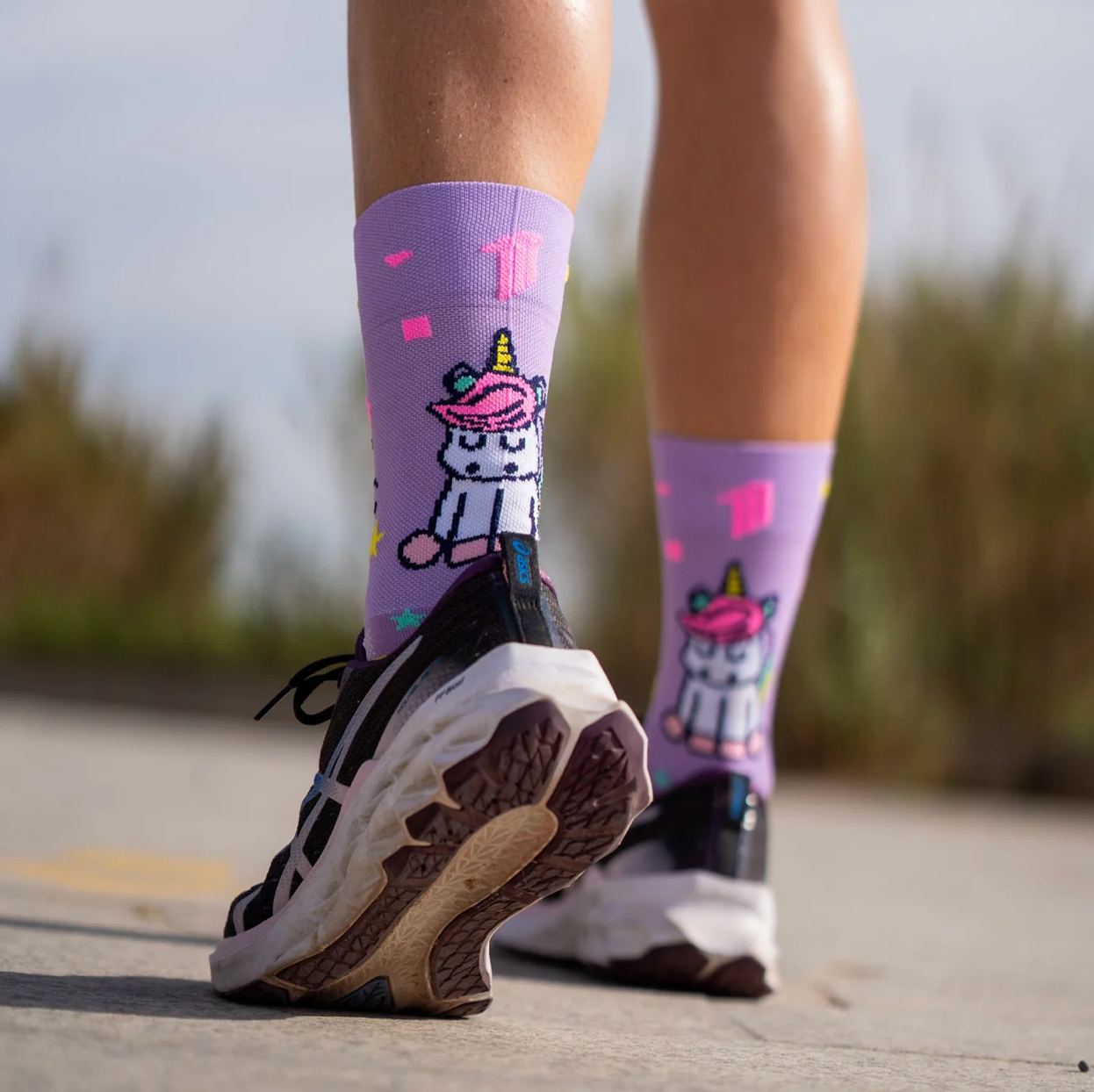 Chaussettes running Sporcks - Stay magic purple