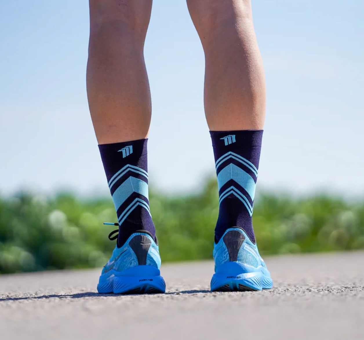 Chaussettes running POSH NAVY - SPORCKS