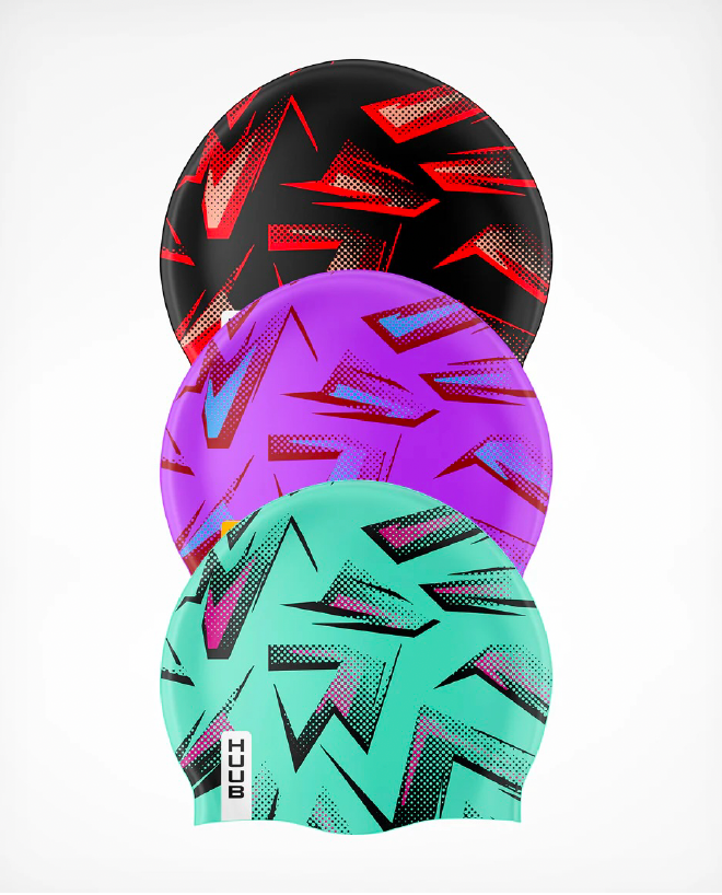 Bonnet de bain HUUB - Strike Purple