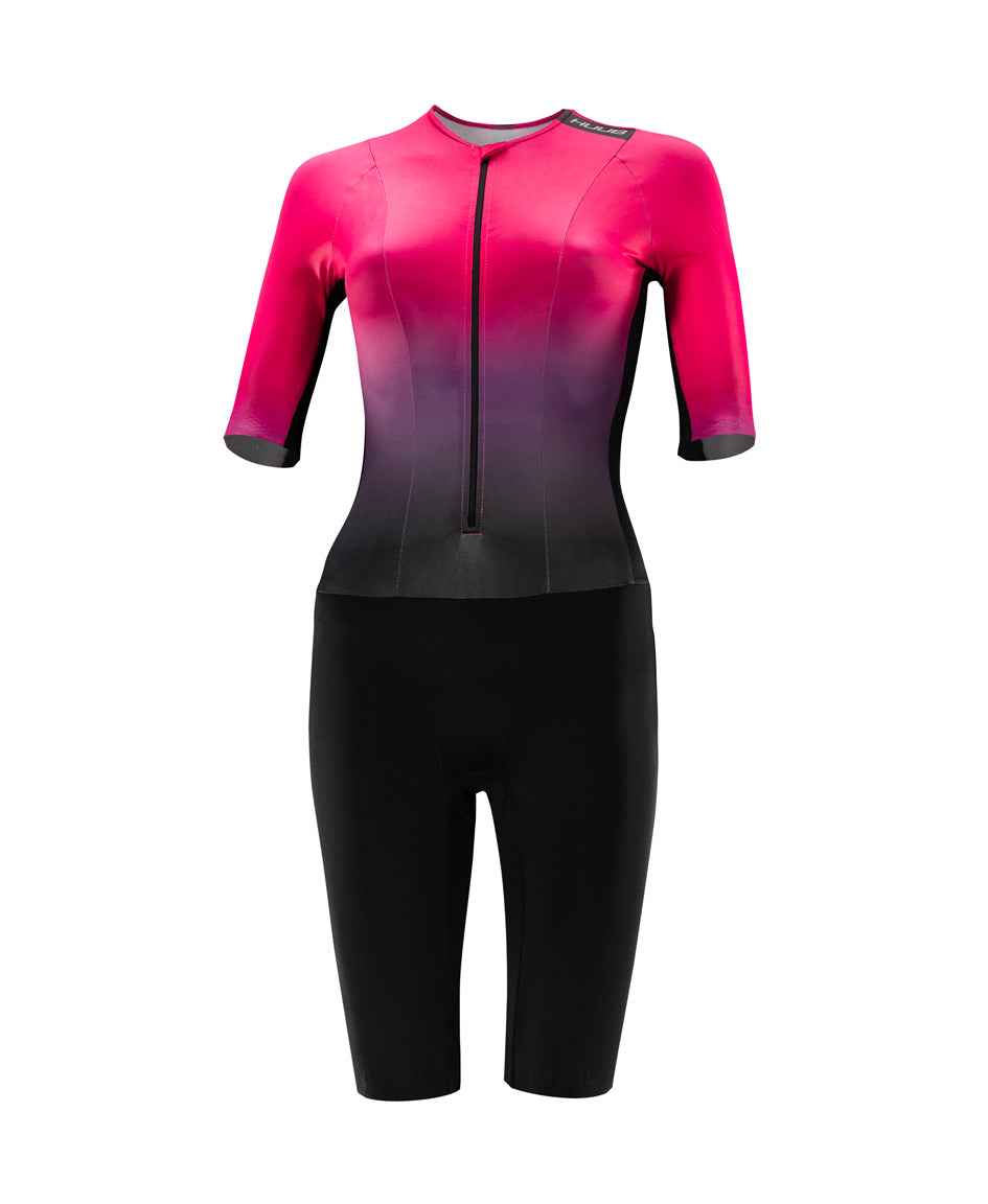 Trifonction Collective - TC performance rose/noir/blanc femme - HUUB