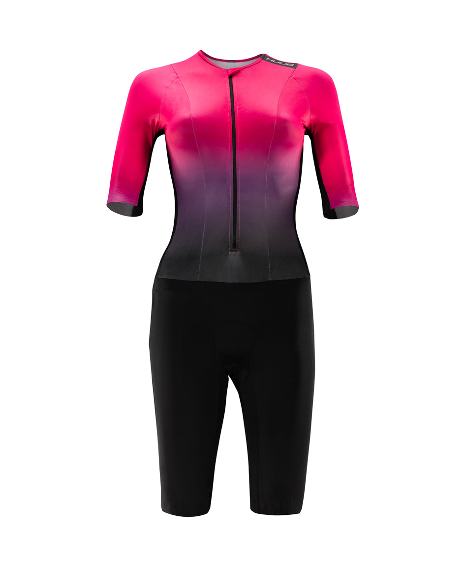 Trifonction Collective - TC performance rose/noir/blanc femme - HUUB