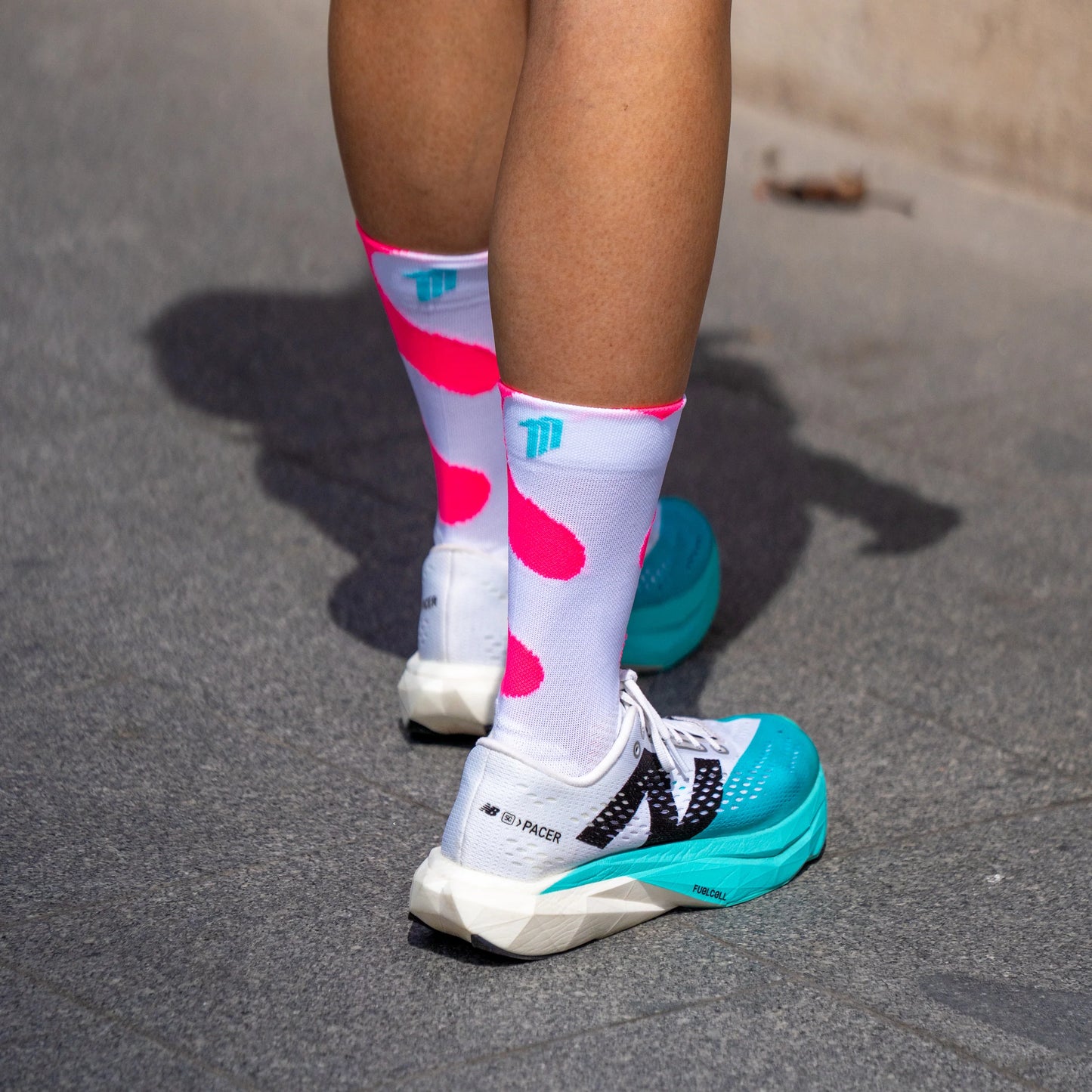 Chaussettes running Sporcks - Kinetic Pink