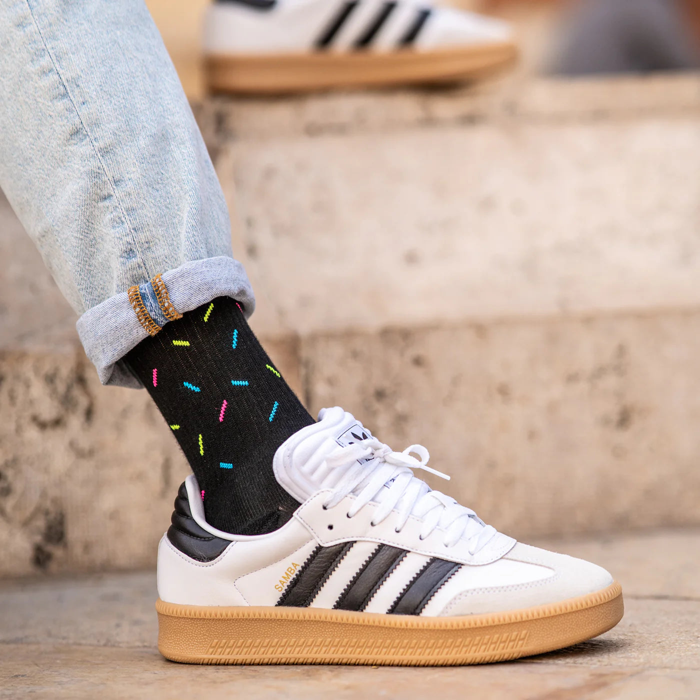 Chaussettes sport wear Sporcks - Tokyo black