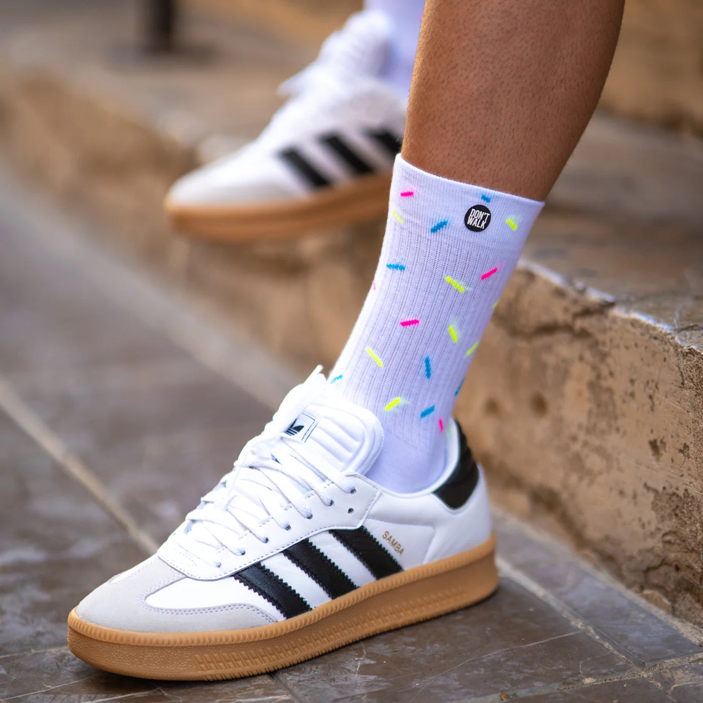 Chaussettes sport wear Sporcks - Tokyo white