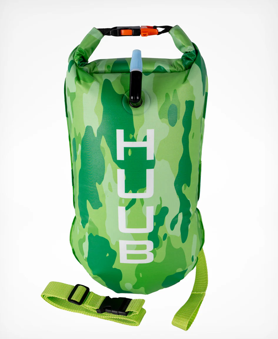 Bouée de sécurité natation camo vert - HUUB