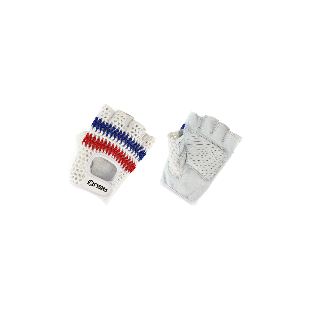Gants vélo essentiel - AGU - Bleu blanc rouge