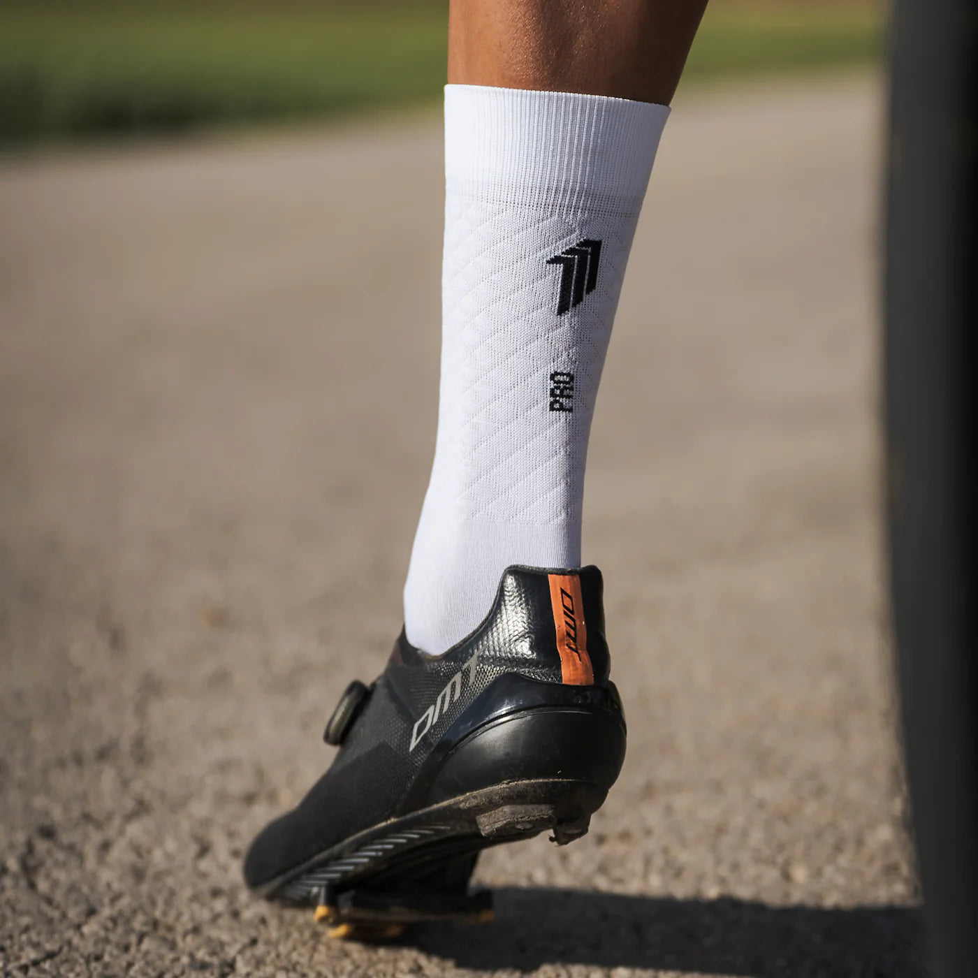 Chaussettes vélo Sporcks - PRO ELITE WHITE