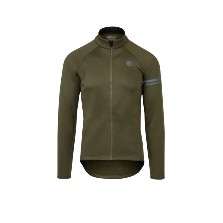 Veste hiver Thermo Essential kaki Homme - AGU