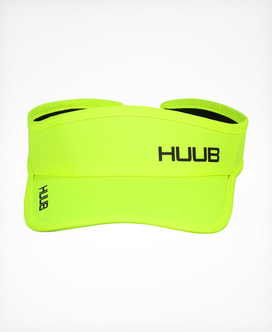 Visière de course II jaune fluo - HUUB