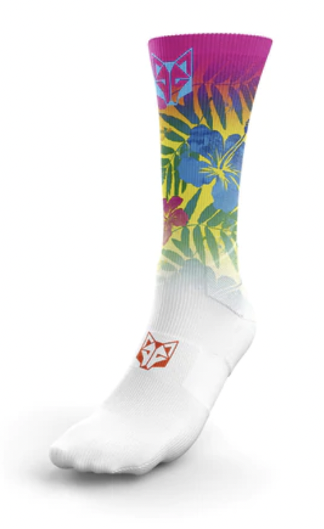 Chaussettes multisport haute floral- OTSO