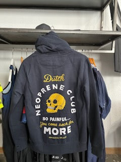 Sweat à capuche Néoprène Dutch - Sweat Navy -HUUB