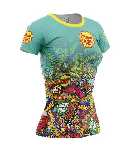 Textile femme t-shirt chupachups comics - OTSO