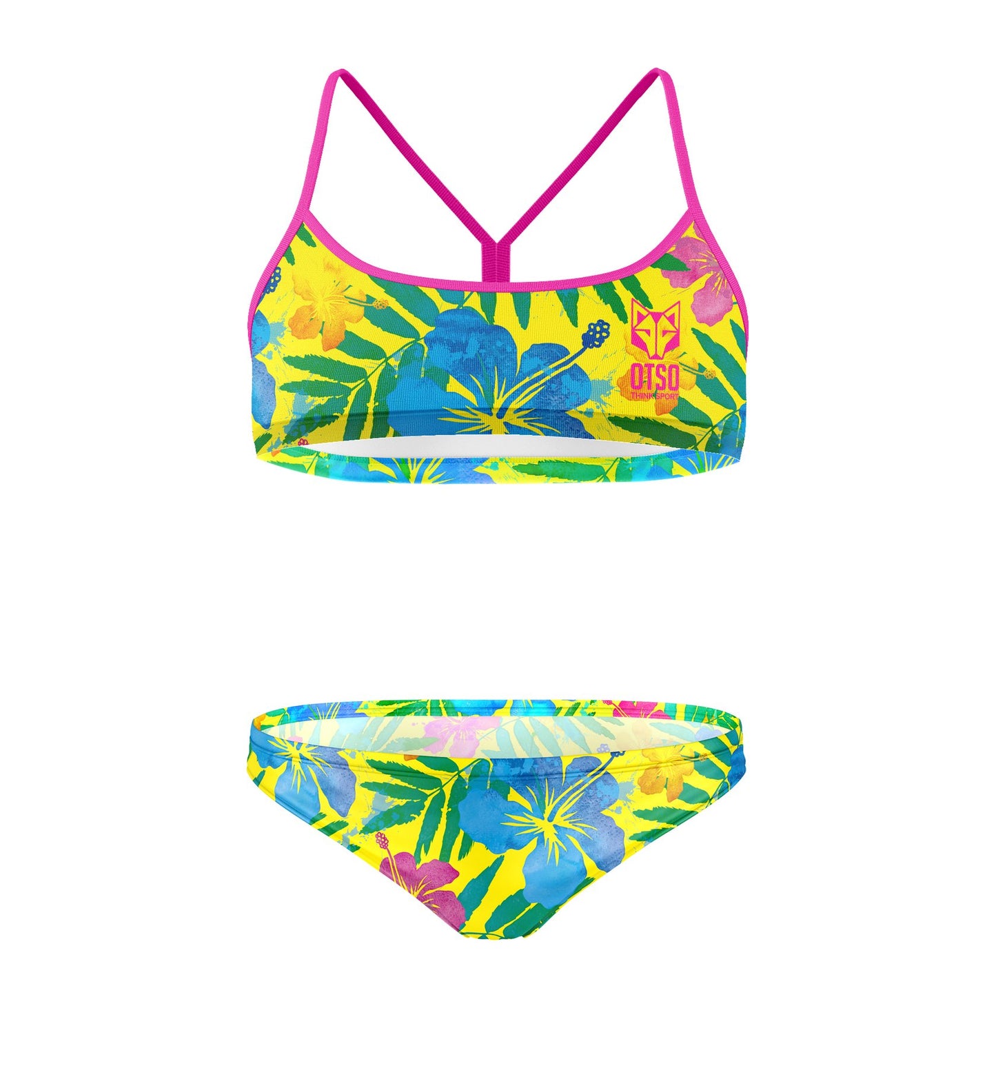 femme 2 pièces floral OTSO