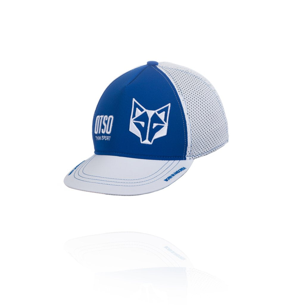 Casquette Snapback Bleu Electrique Blanc - OTSO