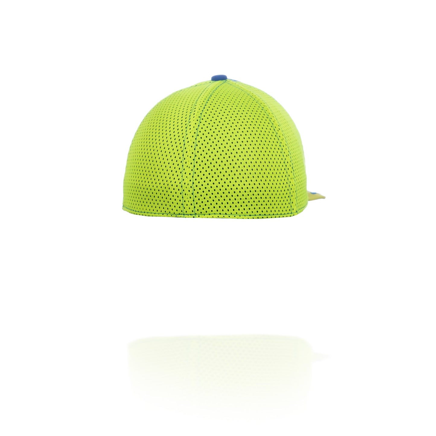 Casquette Snapback Bleu Electrique Jaune Fluo - OTSO