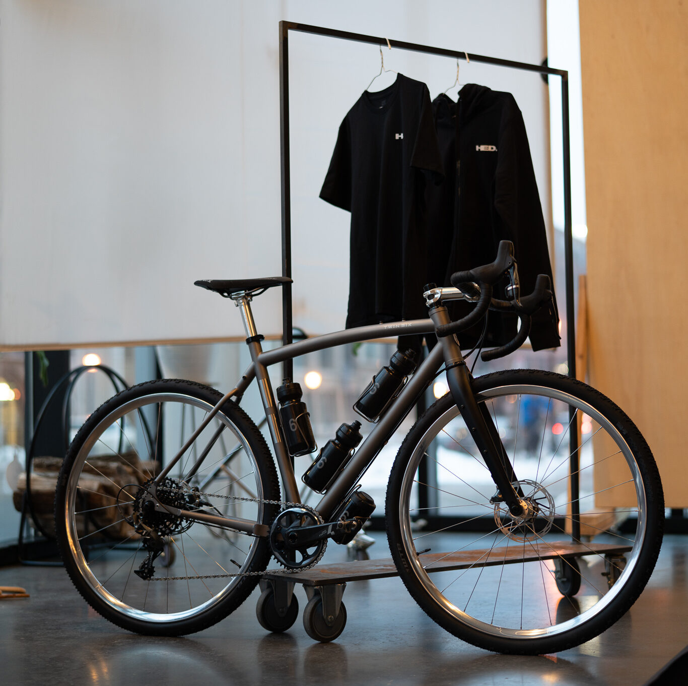 Roue gravel - HED Emporia GA Pro - édition silver