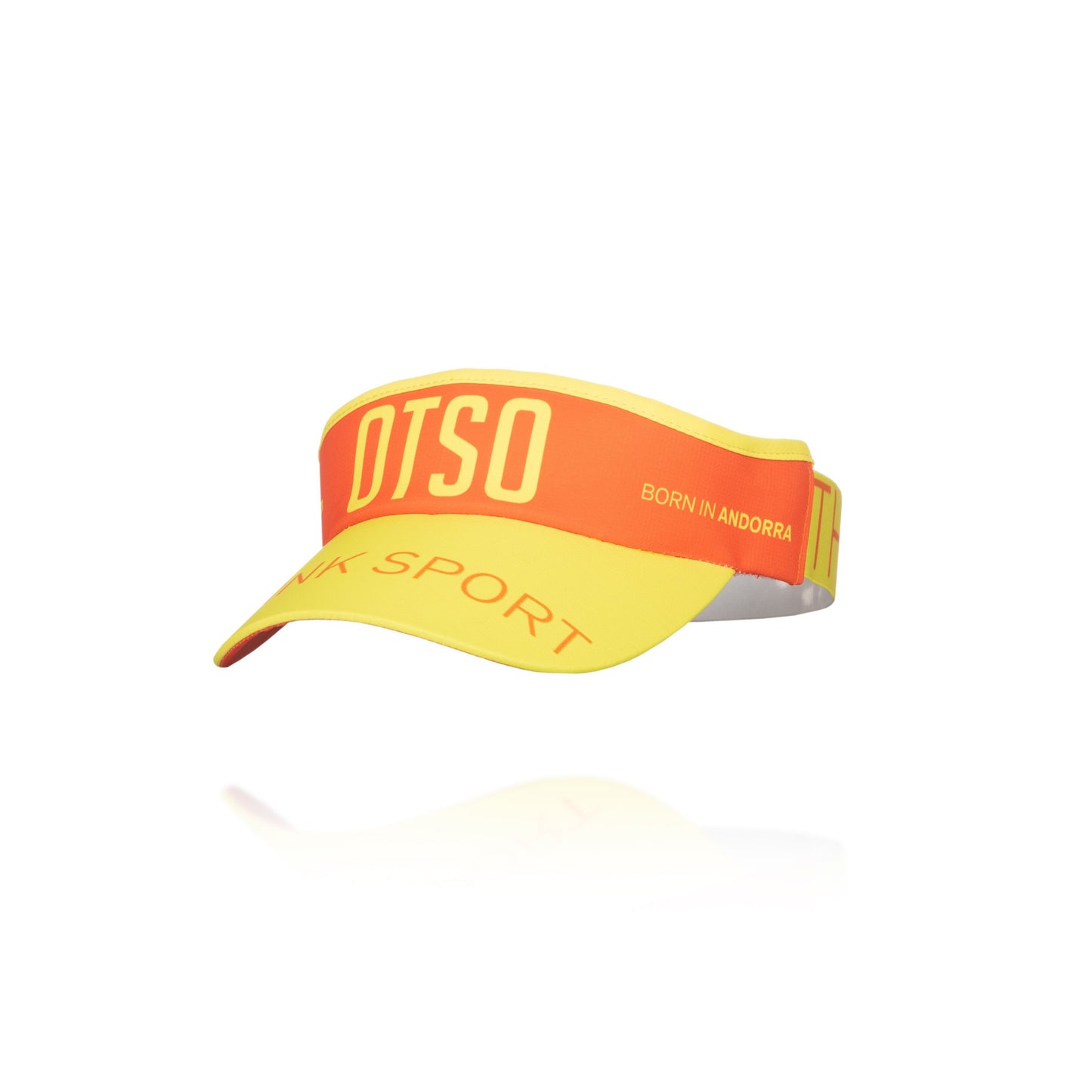 Visière orange et jaune fluo - Otso