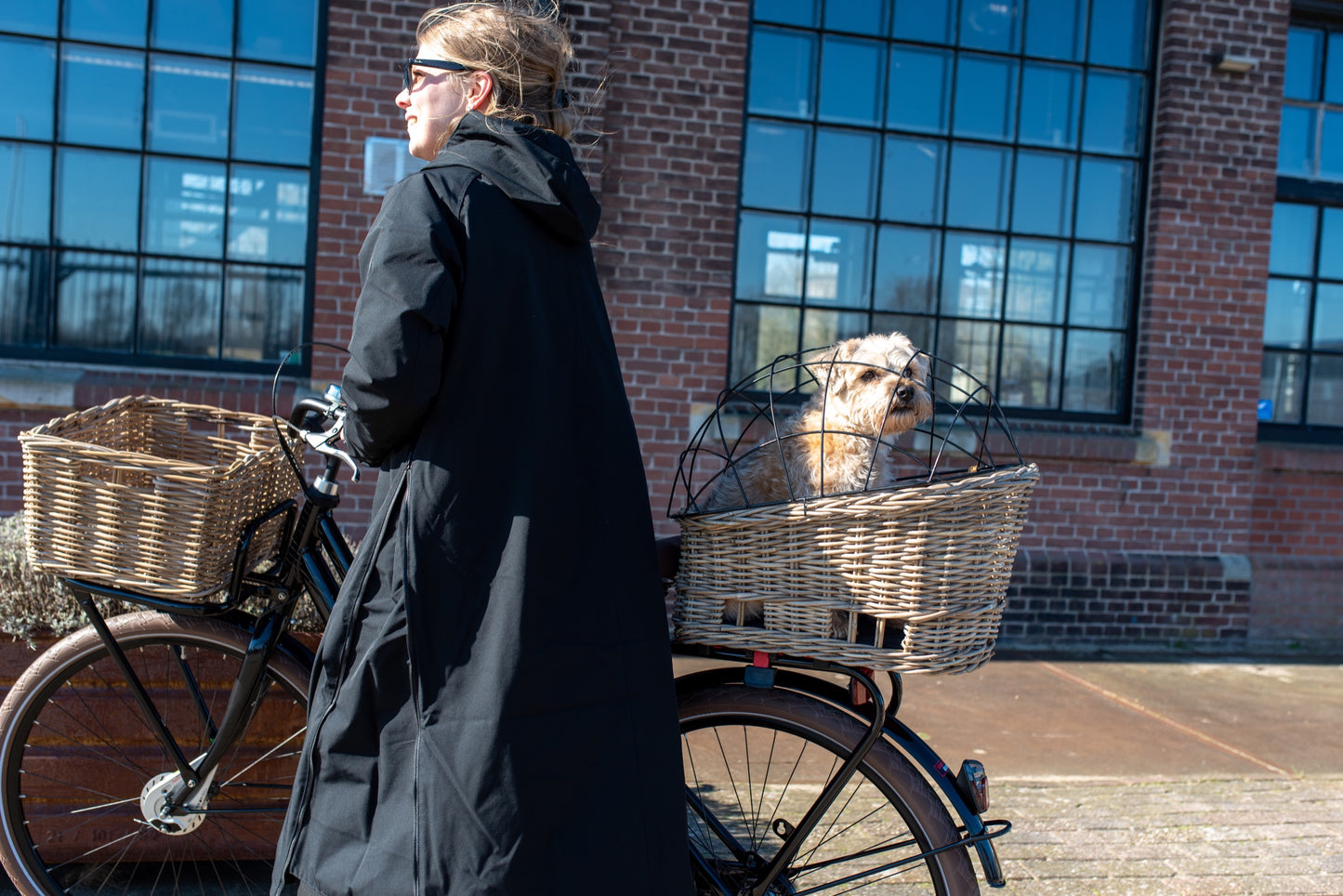Jale panier pour chien en rotin