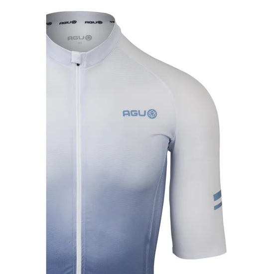 Maillot de vélo classic SS Breakaway Homme Dip Dye Denim Bleu - AGU