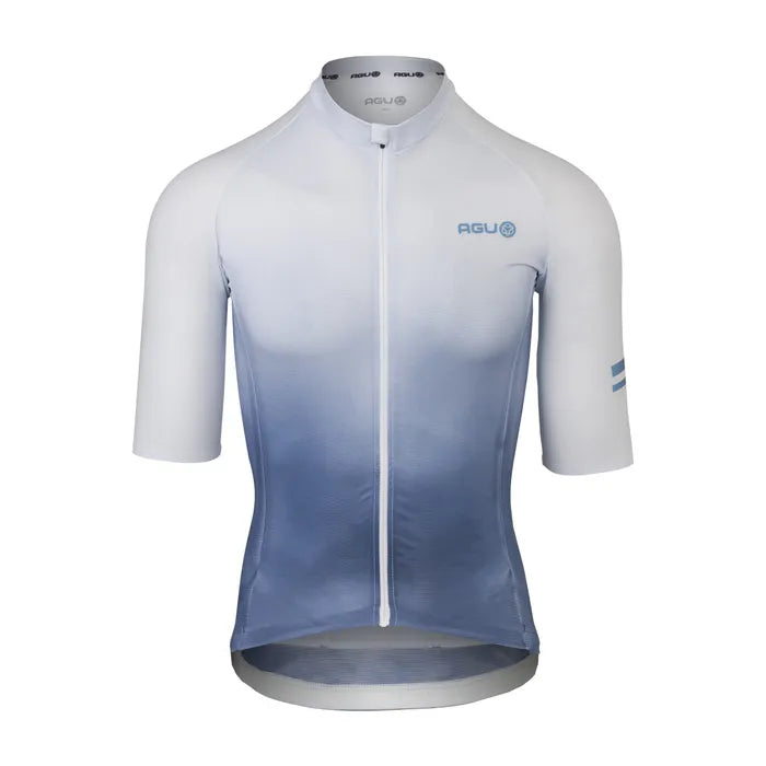 Maillot de vélo classic SS Breakaway Homme Dip Dye Denim Bleu - AGU
