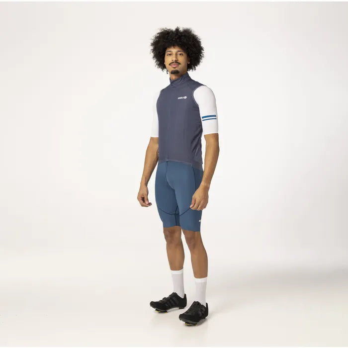 Maillot de vélo classic SS Breakaway Homme Dip Dye Denim Bleu - AGU