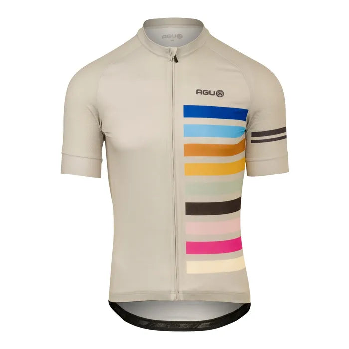 Maillot de vélo Rainbow SS essential homme - AGU