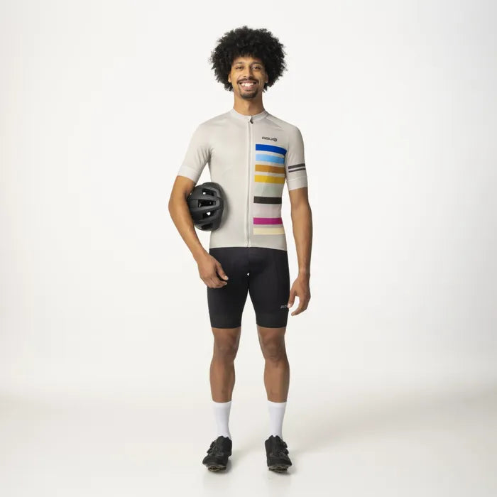 Maillot de vélo Rainbow SS essential homme - AGU