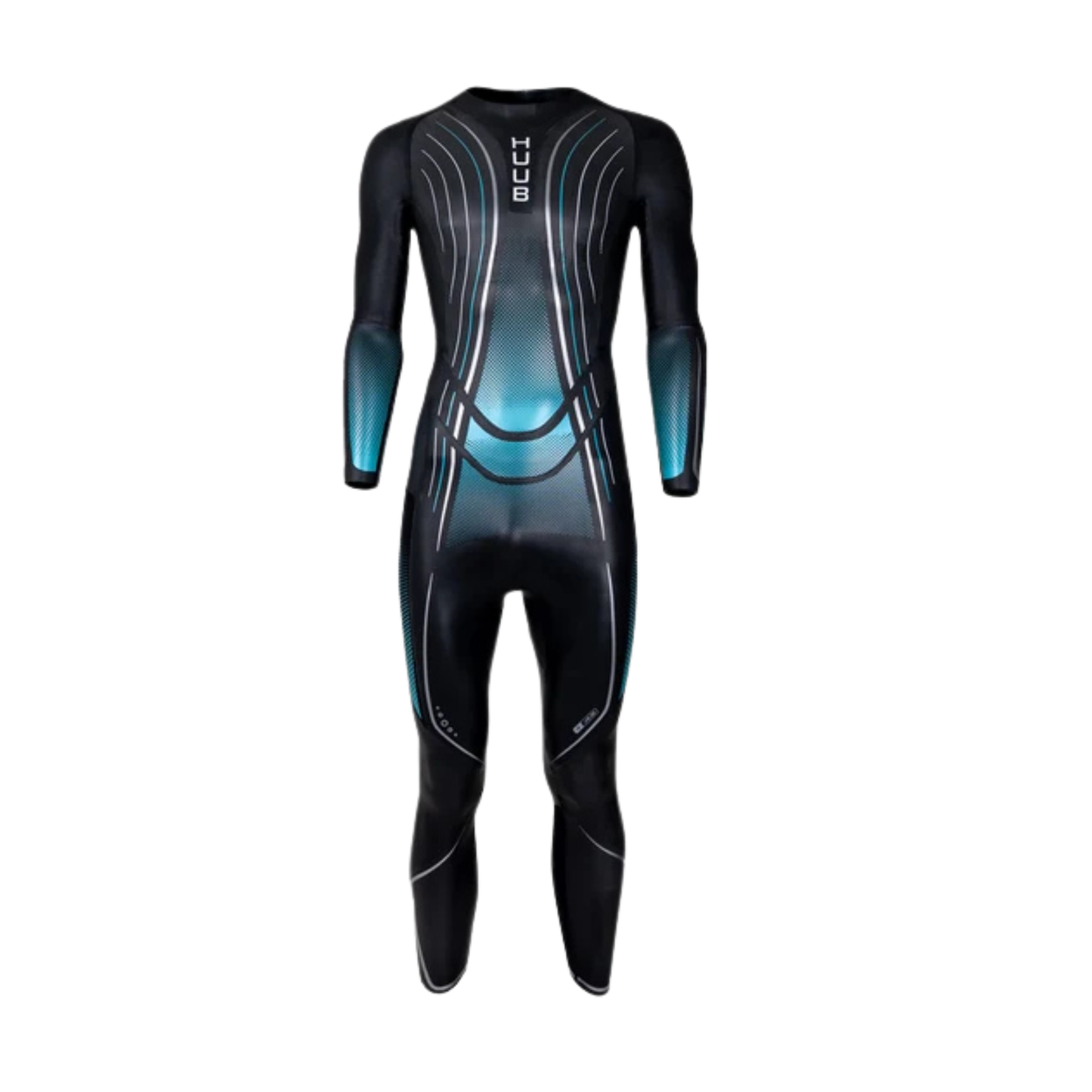 erplain_file_id:1322456 - Agilis II 3.5 -Combinaison néoprène homme HUUB Electric Teal
