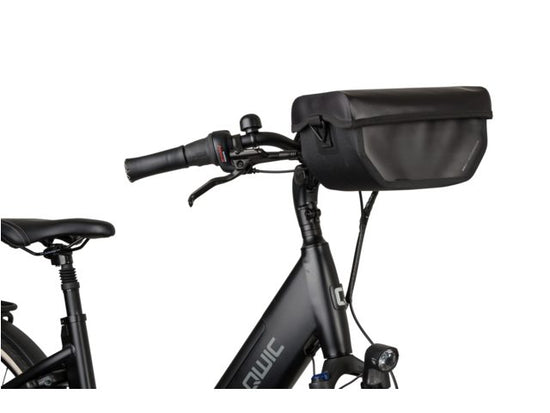 CLEAN HANDLEBAR BAG SHELTER MEDIUM BLACK KF - AGU