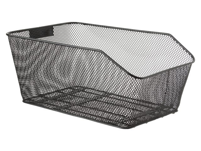 PORTER REAR CARRIER BICYCLE BASKET BLACK NON-DETACHABLE