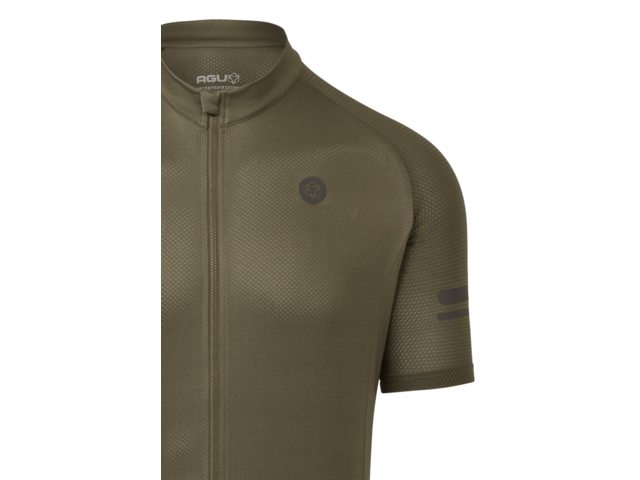 Maillot de vélo homme AGU CORE ESSENTIAL ARMY GREEN