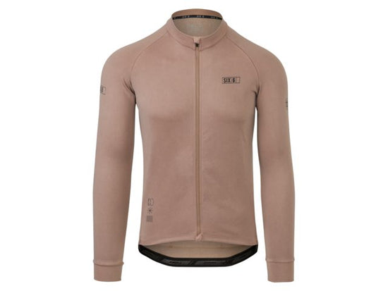 Maillot manche longue homme SIX6 classic_toffee - AGU