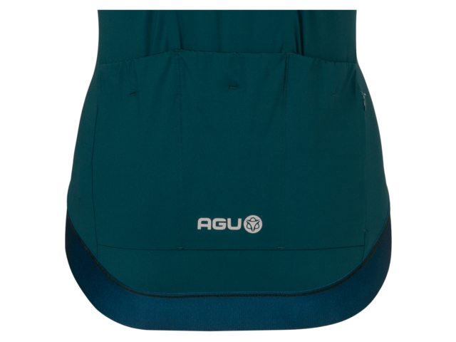Maillot vélo manche courte femme Solid performance Deep Blue - AGU