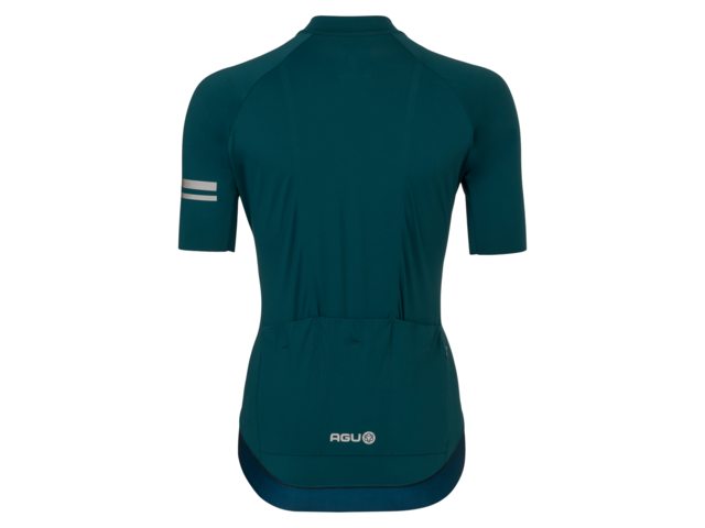 Maillot vélo manche courte femme Solid performance Deep Blue - AGU