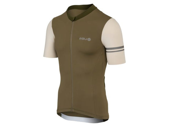 Maillot de vélo colorblock SS Performance homme strategy - AGU