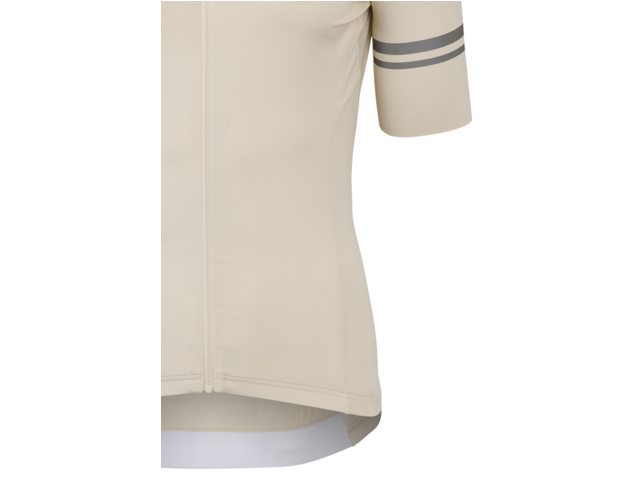 Maillot de vélo manche courte performance solid - Homme - Peanut Cream AGU