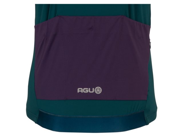 Maillot de vélo colorblock SS Performance homme vert - AGU