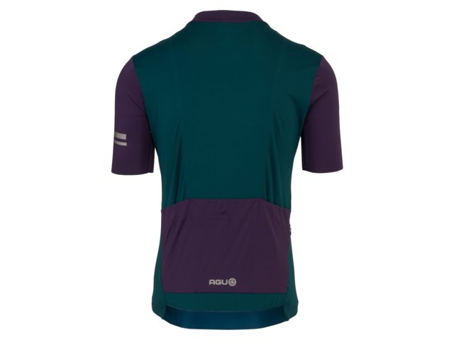 Maillot de vélo colorblock SS Performance homme vert - AGU