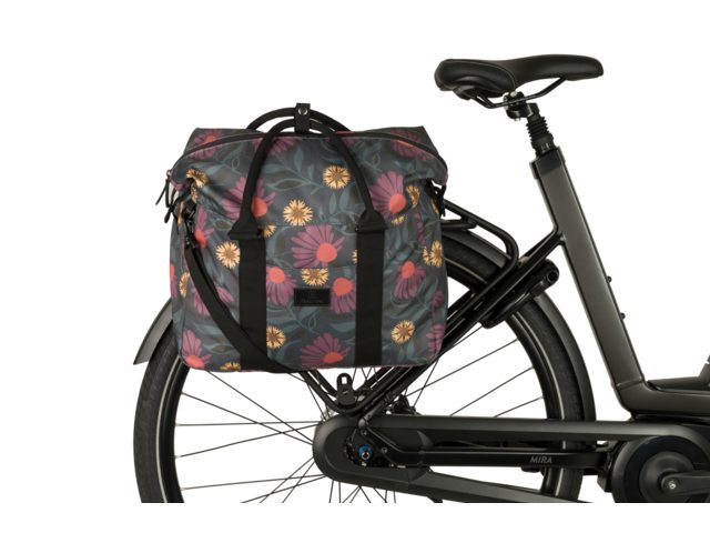 Fastrider Nyla Shopper Single Bike Bag Trend Click'nGo Lola Flower - AGU
