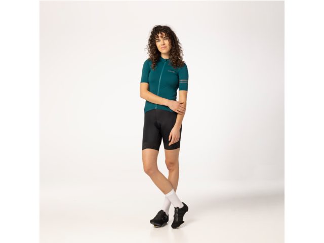 Maillot vélo manche courte femme Solid performance Deep Blue - AGU