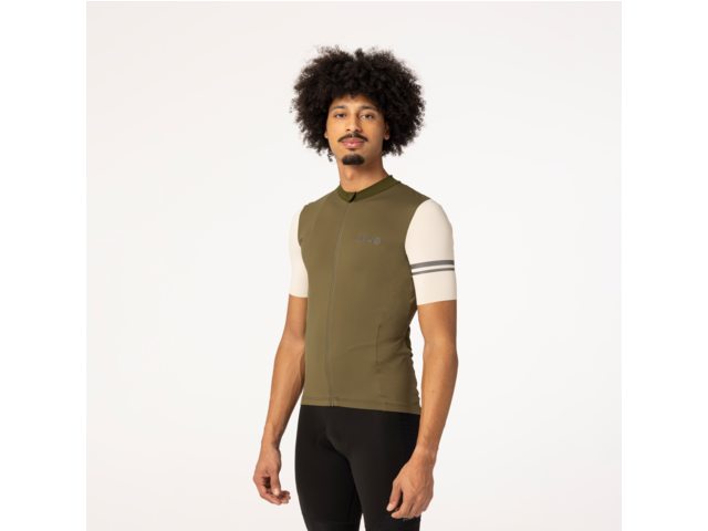 Maillot de vélo colorblock SS Performance homme strategy - AGU