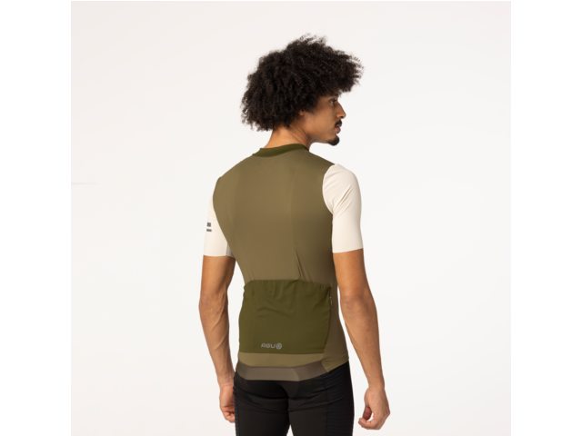 Maillot de vélo colorblock SS Performance homme strategy - AGU