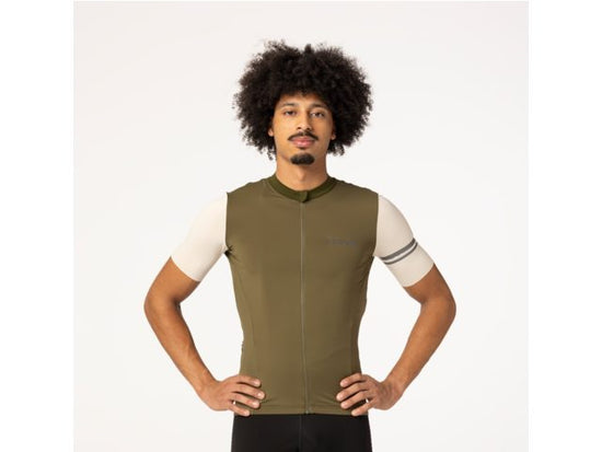 Maillot de vélo colorblock SS Performance homme strategy - AGU