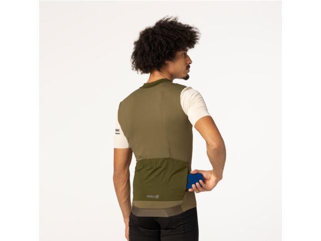 Maillot de vélo colorblock SS Performance homme strategy - AGU
