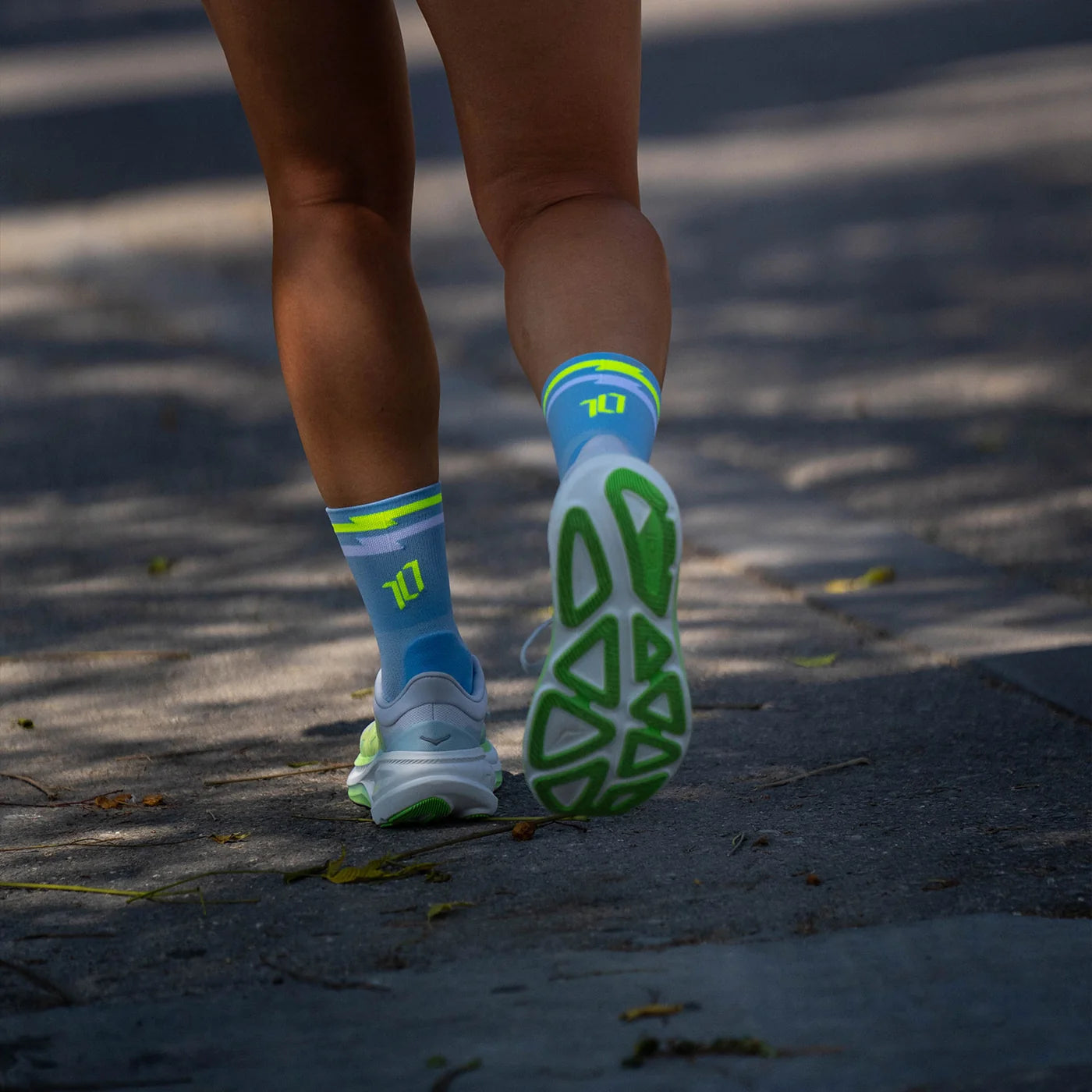 Chaussettes running Sporcks SUMMER 10 BLUE