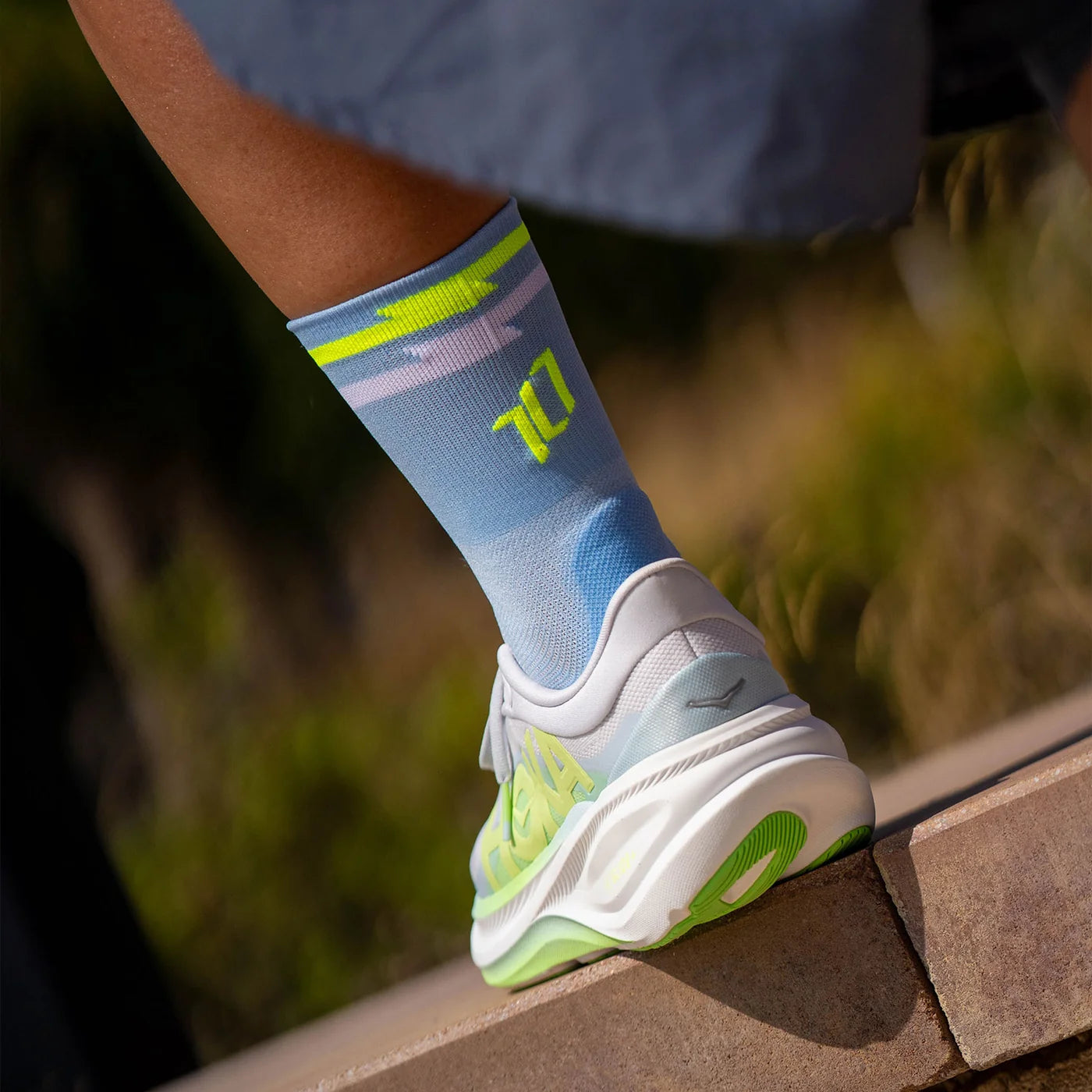 Chaussettes running Sporcks SUMMER 10 BLUE